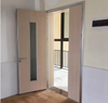 High Quality Modern Design Fire-Resistant Water Proof Durable Steel Kitchen Door with Glass Panel