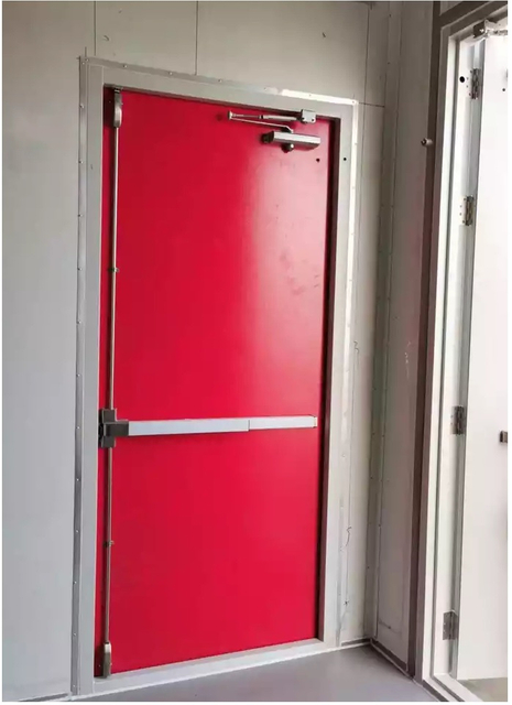 Wholesale Price Fireproof Container Door Flush Swing Welded Steel Door for Container Room