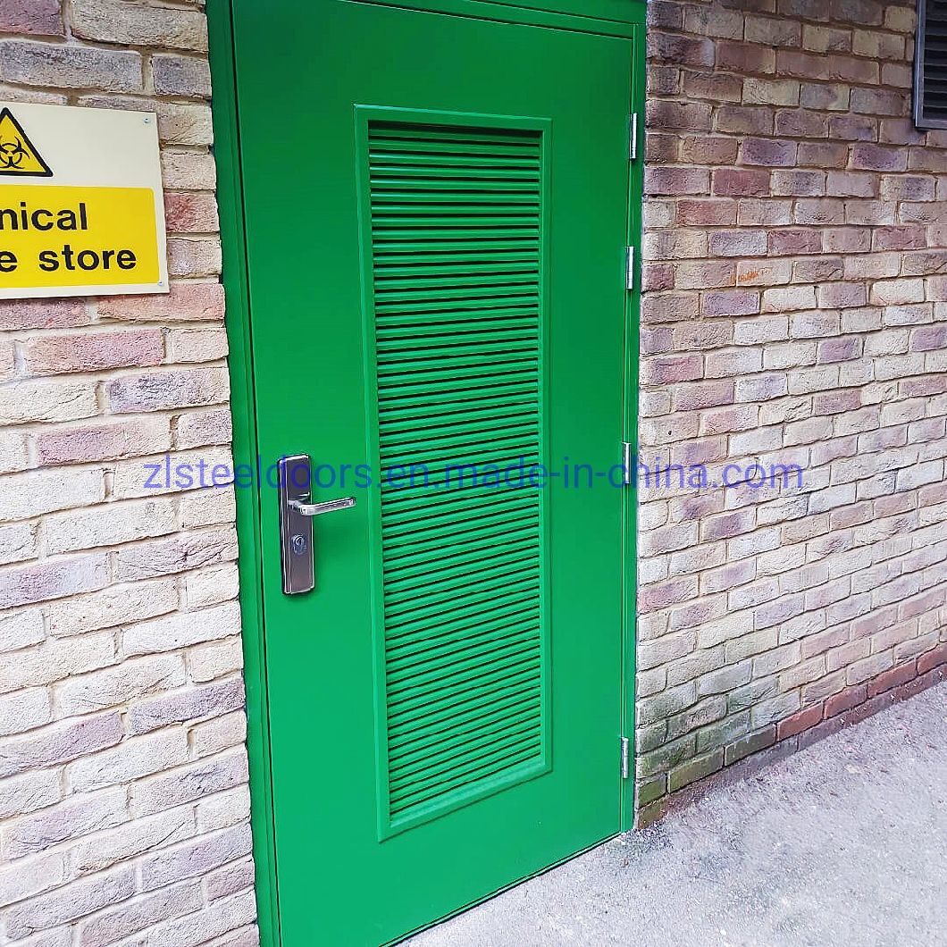 2022 Modern Style Louvered Shipping Container Steel Doors Steel Louver Doors