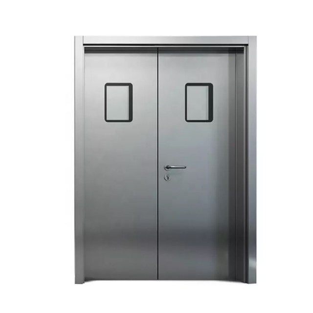 Hygienic Clean Room Purification Steel Door for Pharmaceutical Lab