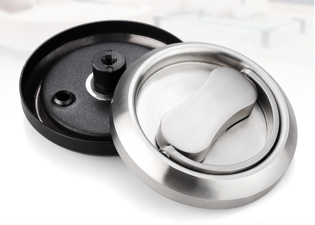 Custom Size 304 Stainless Steel Flush Mounted Door Lock